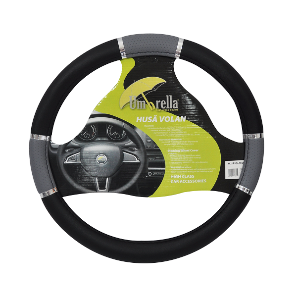 Husa volan LUX GRI 37-39 CM Umbrella