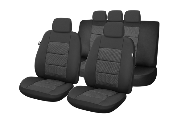 Set de huse pentru scaun PREMIUM LUX culoare neagra UMB4 Umbrella