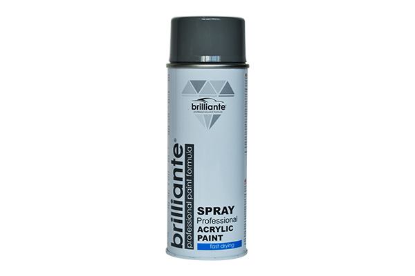 VSpray vopsea gri inchis RAL 7037 Brilliante 400ml