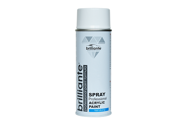 Spray vopsea alb trafic RAL 9016 Brilliante 400ml