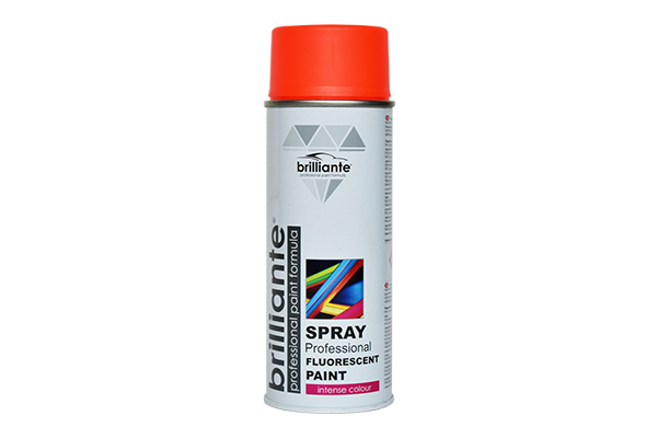 Spray vopsea fluorescenta rosu Brilliante 400ml