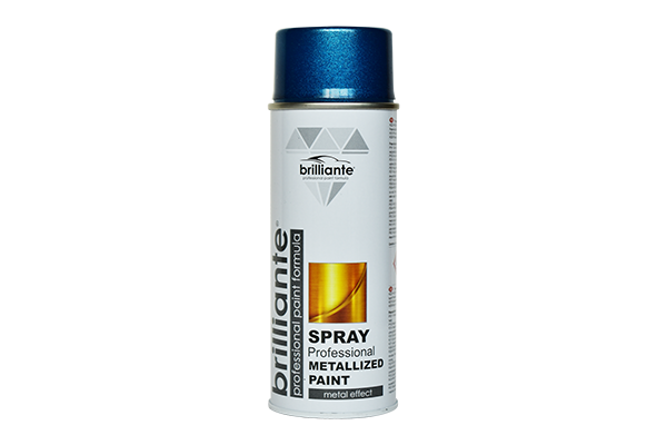 Spray vopsea metalizata albastru Brilliante 400ml