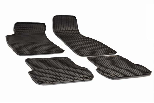 Set de covorase auto din cauciuc pentru AUDI A4 (B7) (2005-2007). SEAT EXEO (2009-) Umbrella