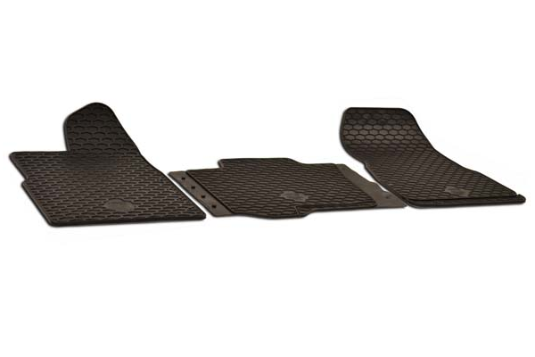 Set de covorase auto din cauciuc pentru FORD CUSTOM TOURNEO. CUSTOM TRANSIT (2013-). TRANSIT (2014-) - 3 bucati Umbrella