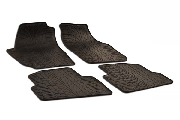 Set de covorase auto din cauciuc pentru SKODA FABIA II (2007-2014) Umbrella