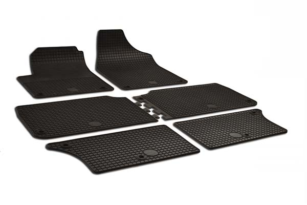 Set de covorase auto din cauciuc pentru VW SHARAN (1996 -2009);SEAT ALHAMBRA (1996-2009) - 6 bucati Umbrella