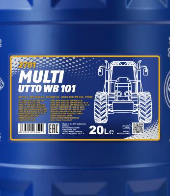 Ulei MULTI UTTO WB 101- 20L Mannol
