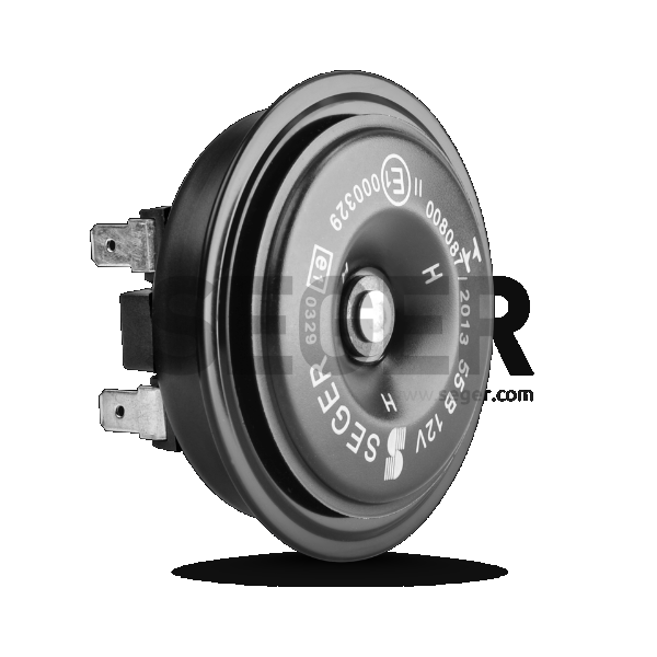 Claxon electromagnetic 12V 3.5A cu ton inalt Seger