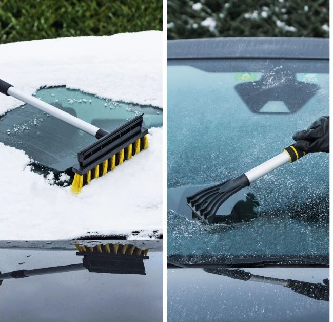 Racleta gheata telescopica 3in1