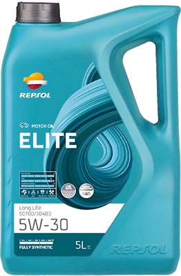 Ulei ELITE LONG LIFE 50700/50400 5W-30 5L Repsol