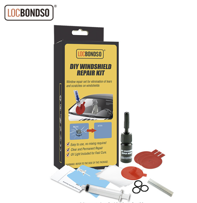 Set Reparare Parbriz Auto – Kit pentru Crăpături și Zgârieturi