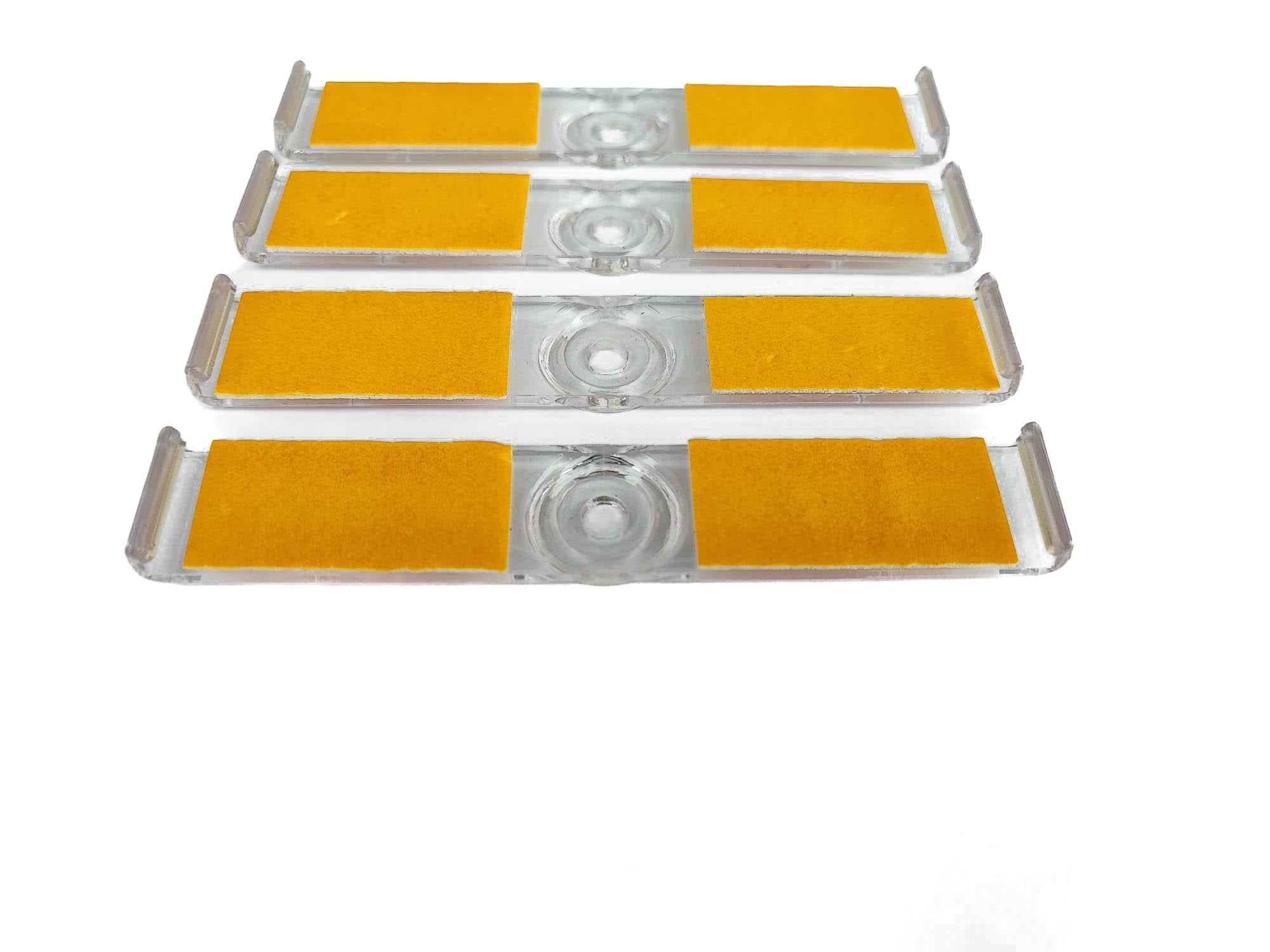 Set suporti Slim Transparenti pentru placute inmatriculare
