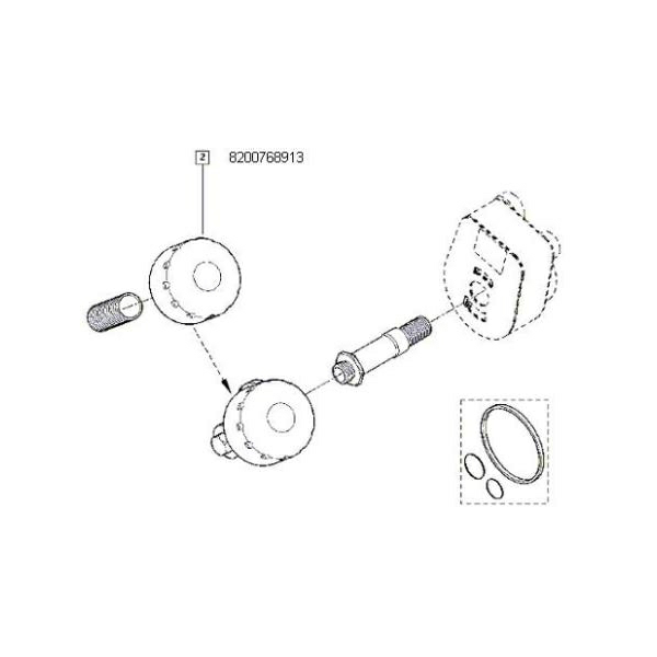 Filtru ulei Renault/Dacia 8200768913