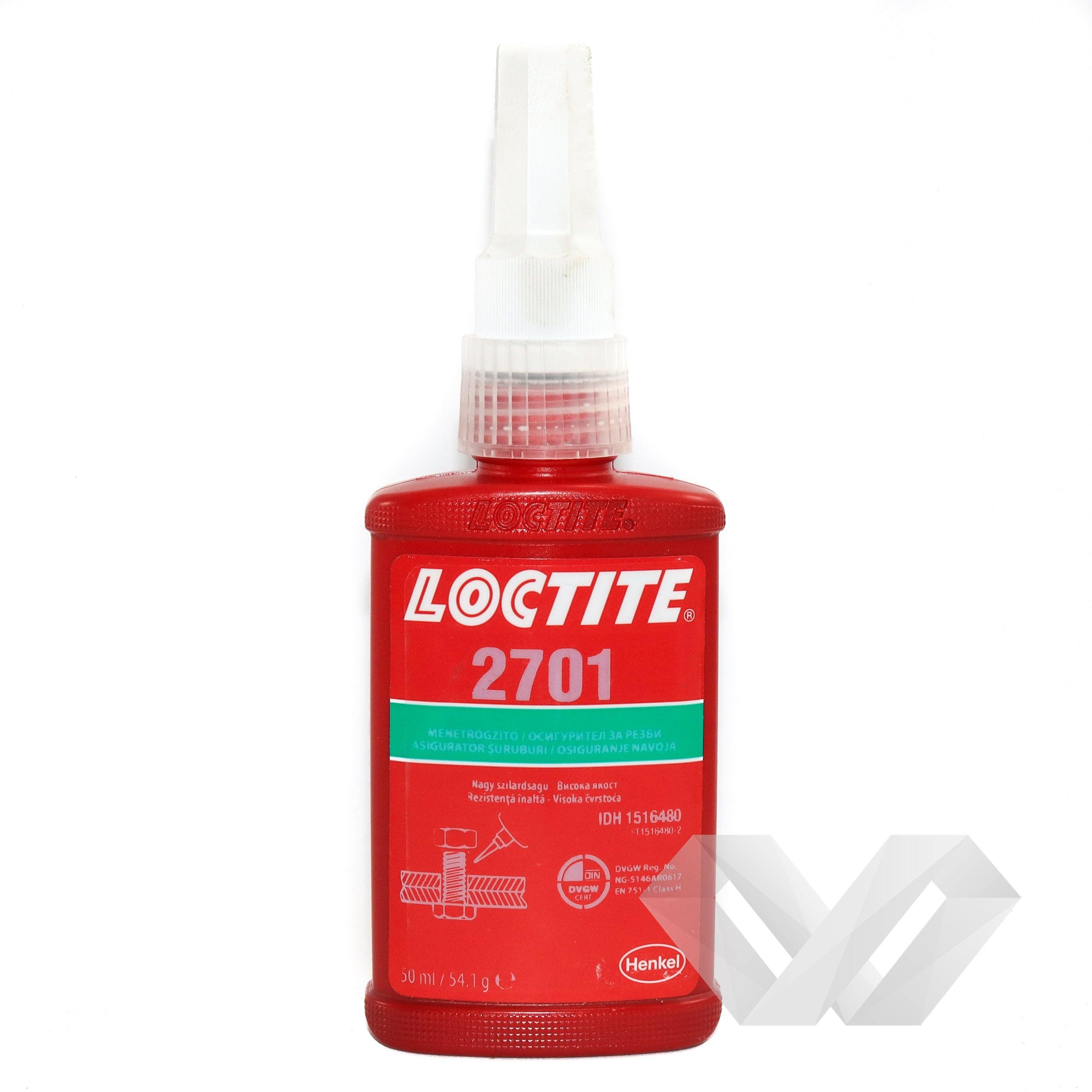 Adeziv pentru asigurarea filetelor Loctite 2701, 50ml