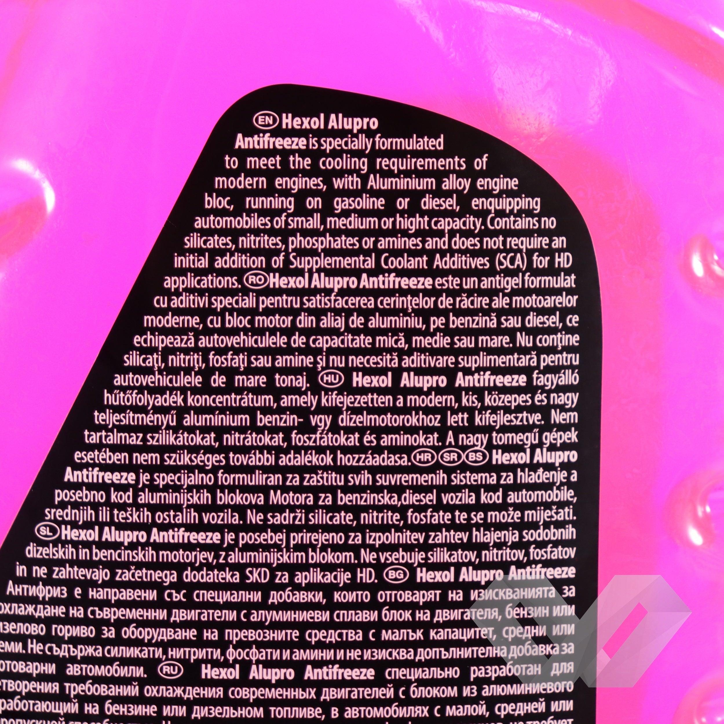 Antigel G12 concentrat Hexol, 4 litri