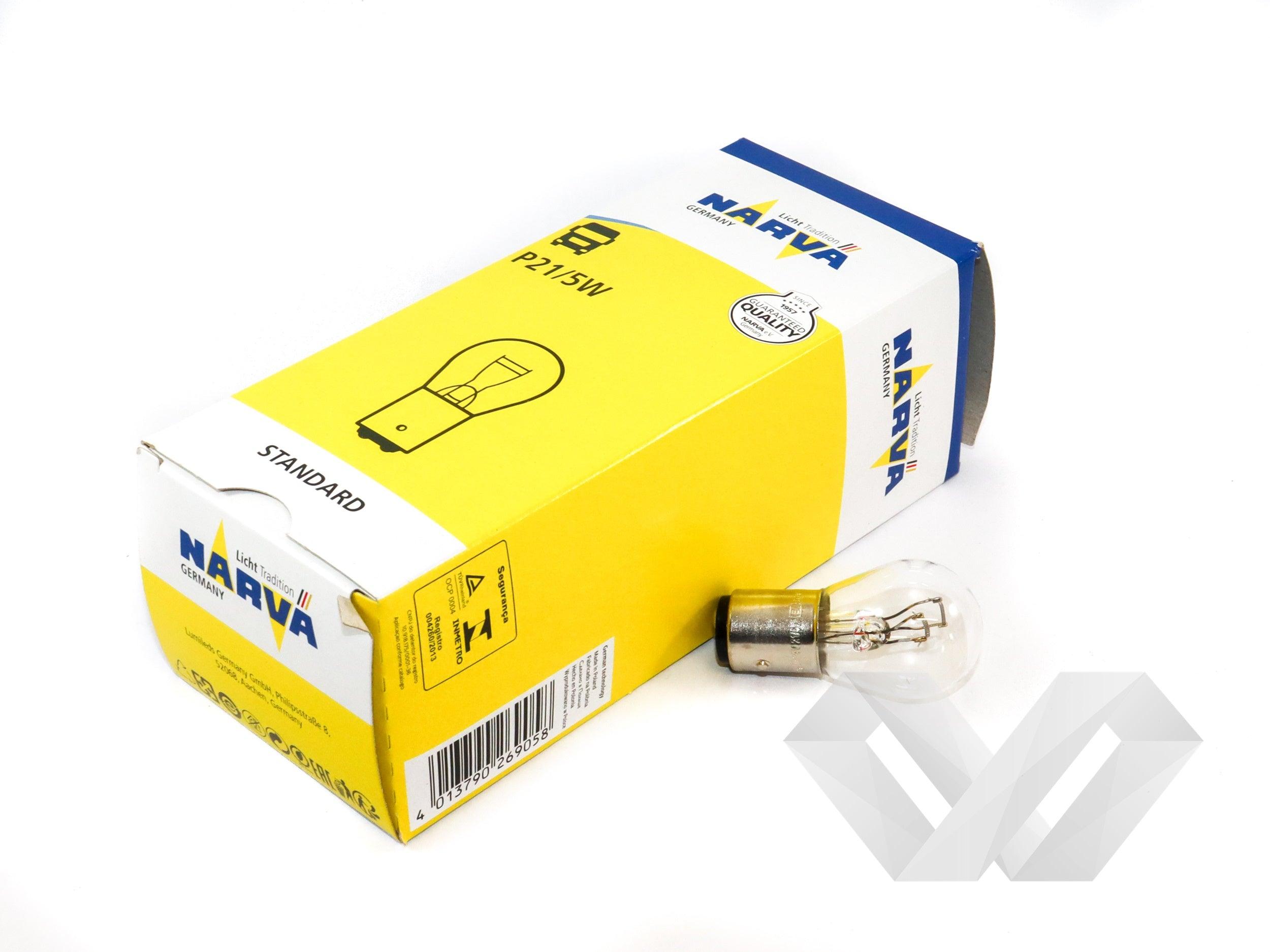 Bec auto dublu filament Narva, 24V P21/5W