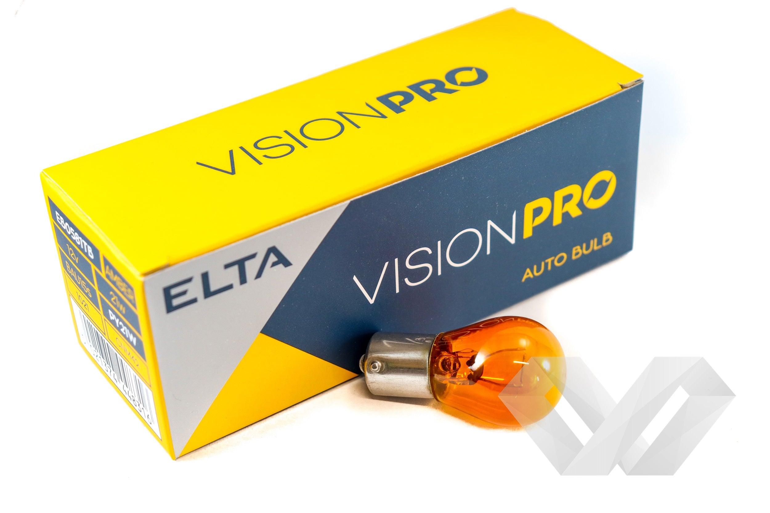 Bec semnalizare galben Elta, 12V 21W