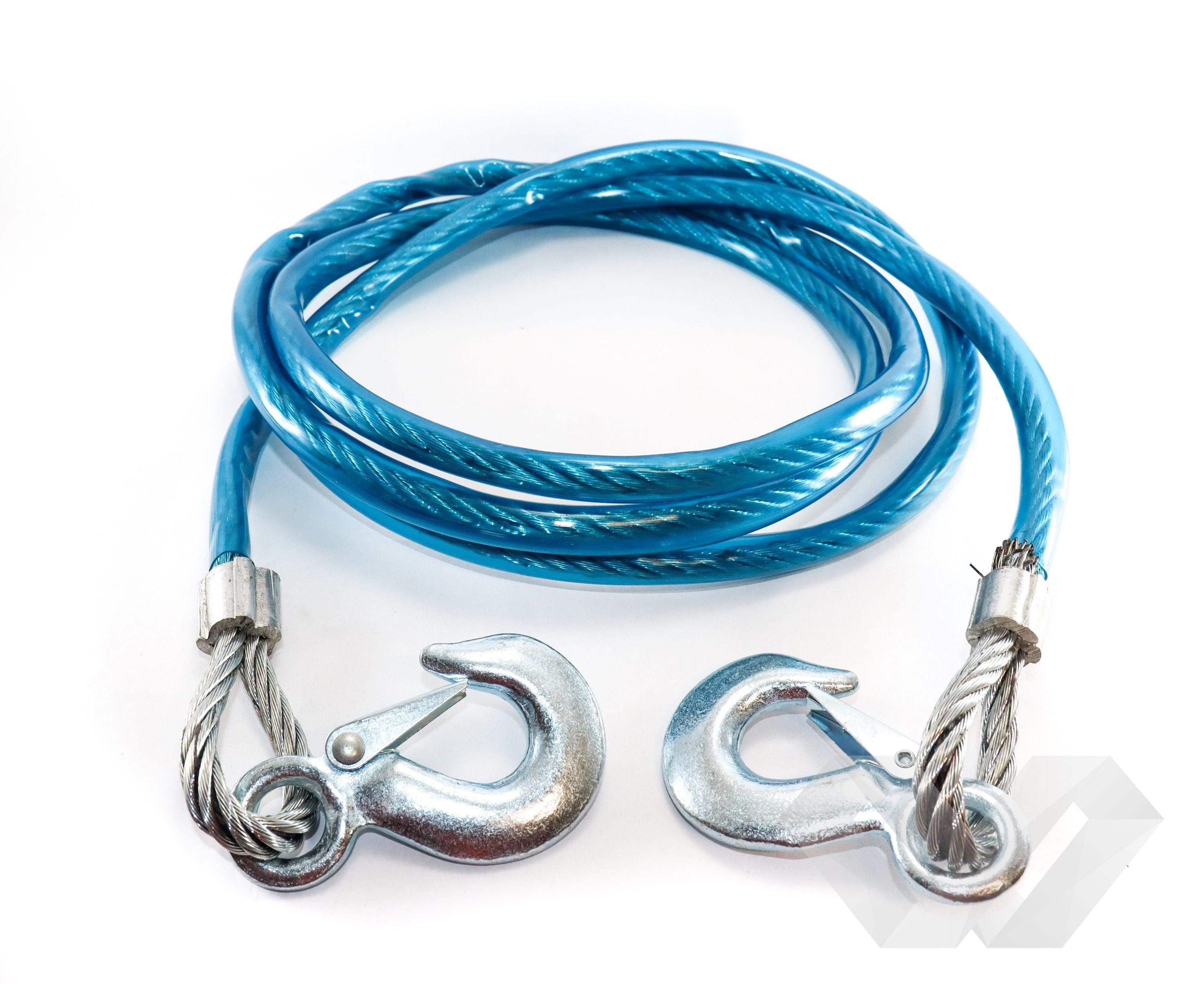 Cablu tractare din otel, 3m