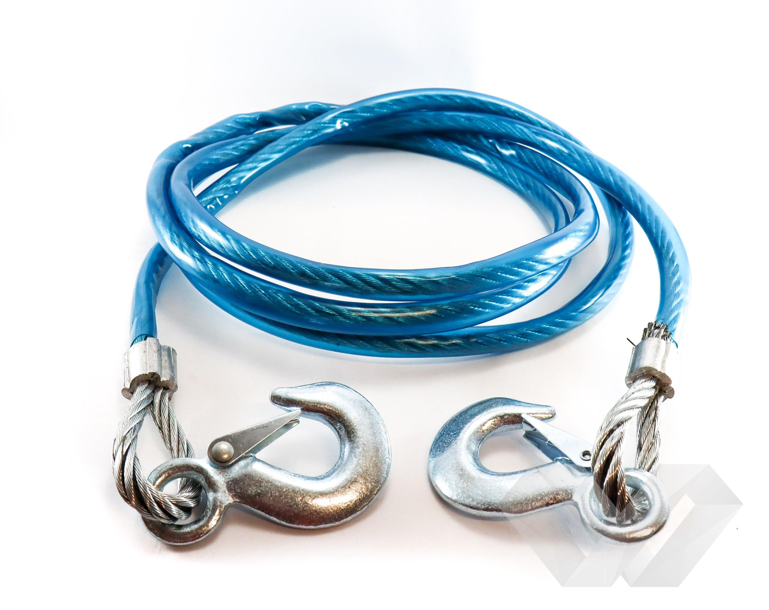 Cablu tractare din otel, 3m