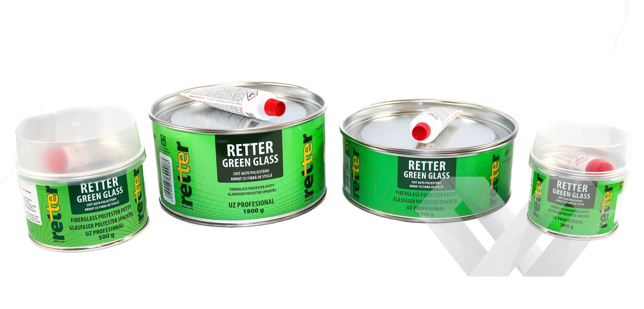 Chit auto poliesteric cu fibra de sticla Retter, 1000g
