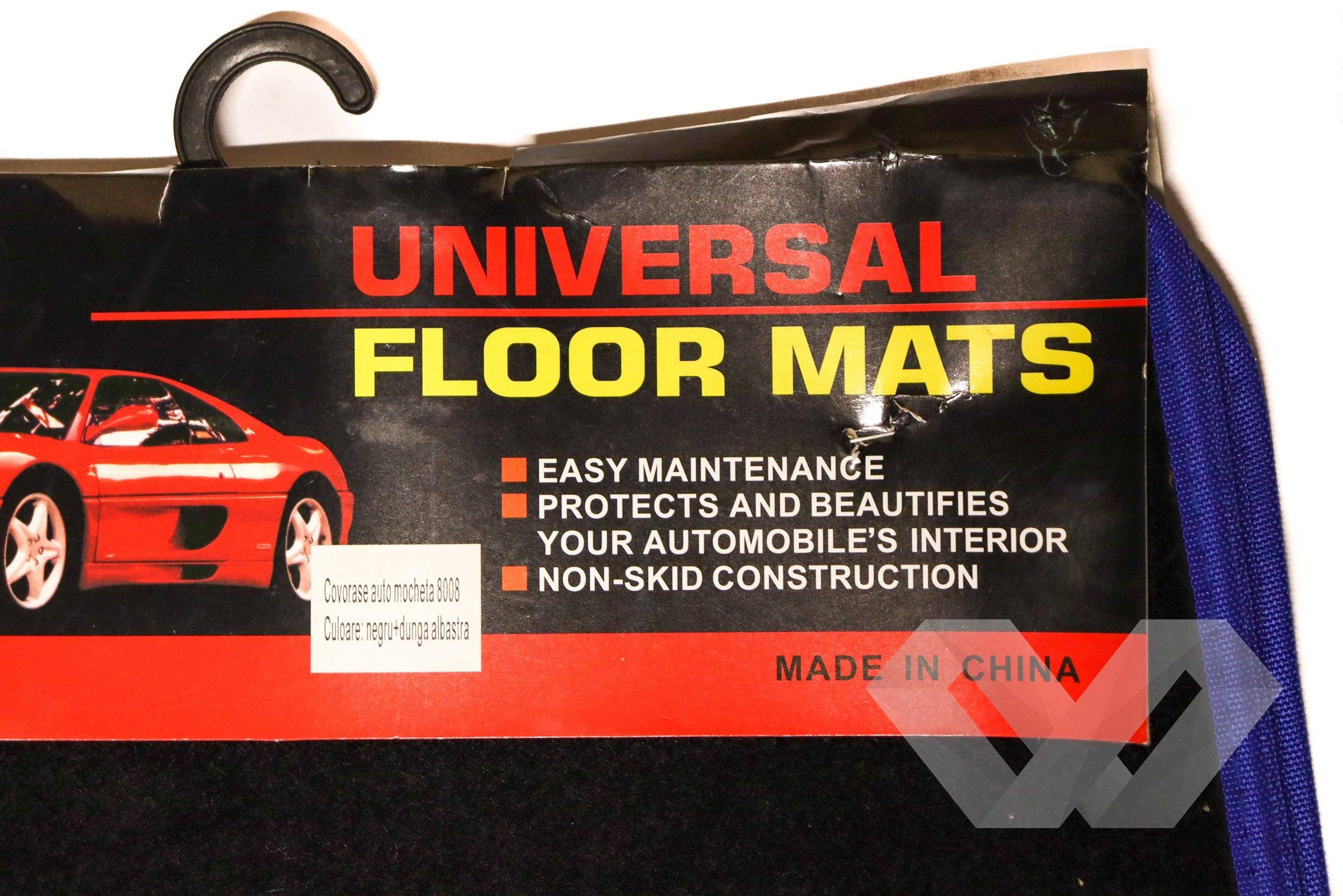 Covorase auto universale, mocheta