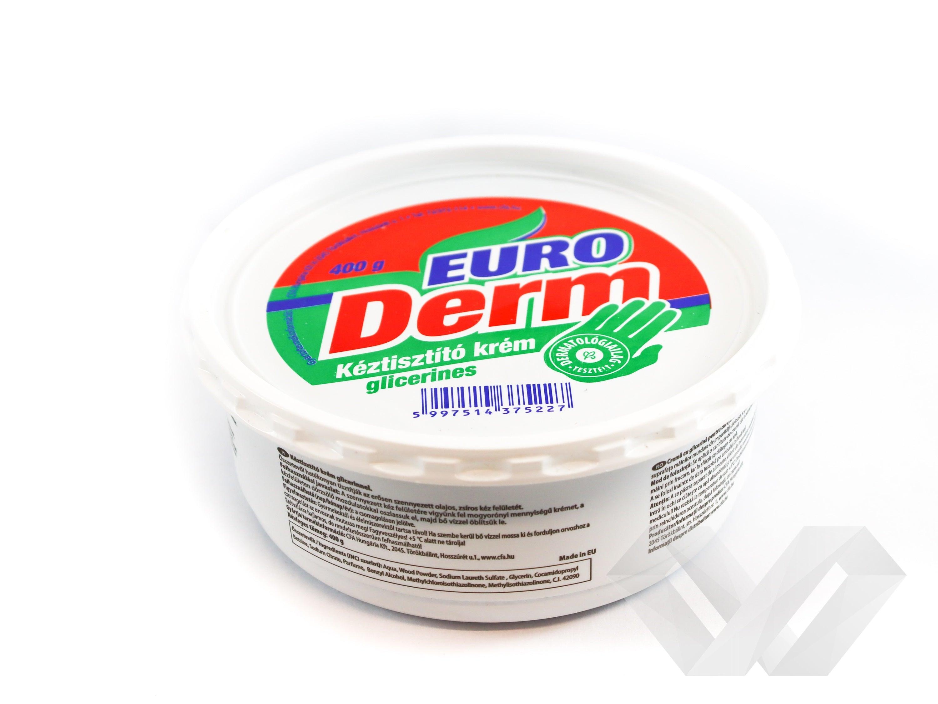 Crema pentru curatat maini Euro Derm, 400g