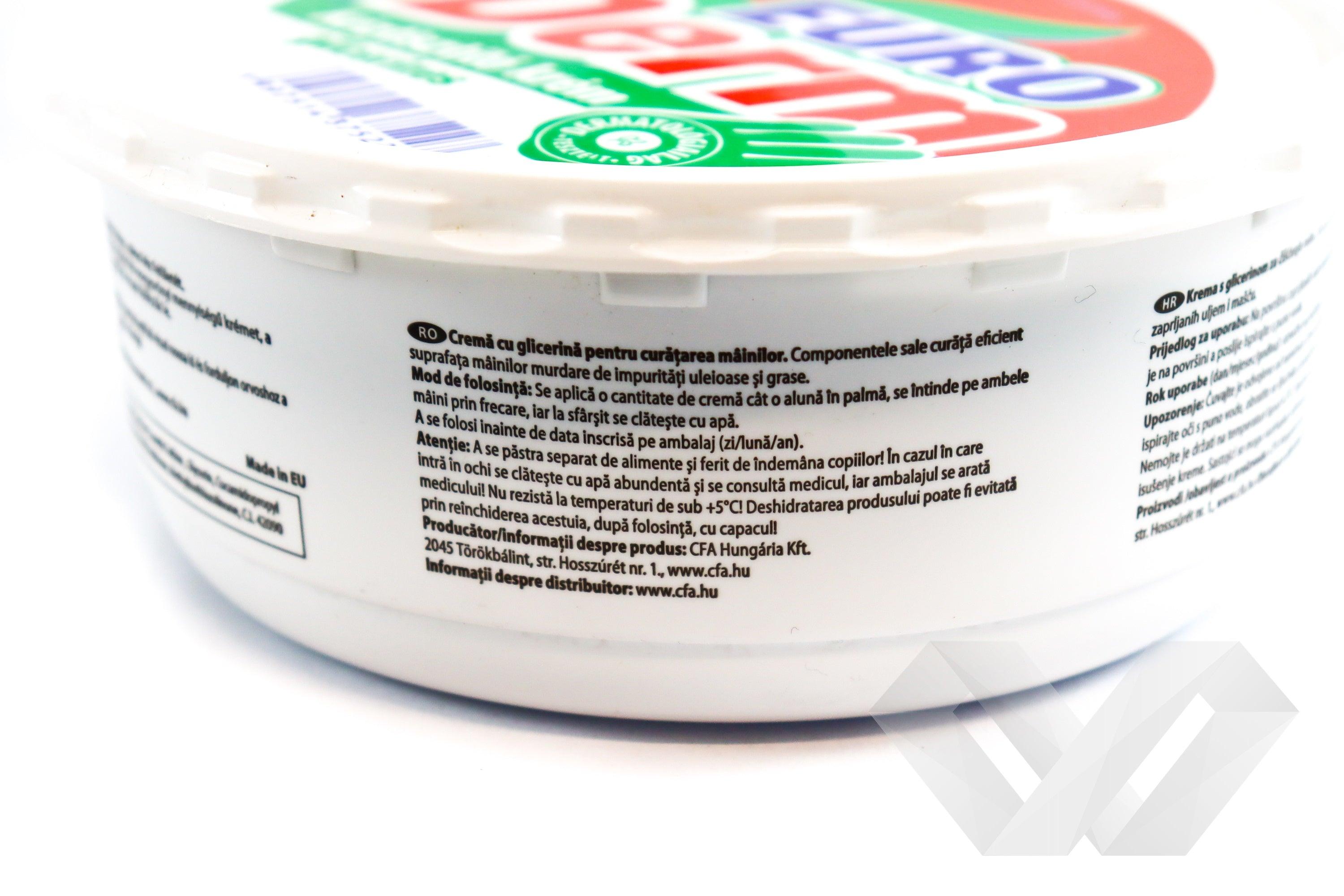 Crema pentru curatat maini Euro Derm, 400g