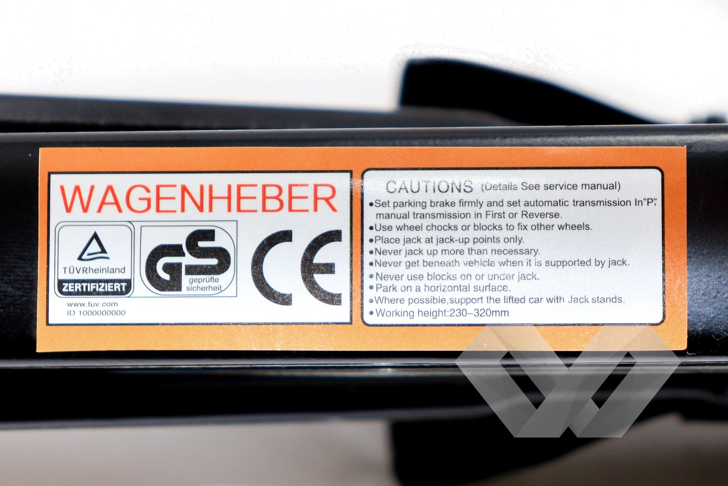 Cric auto mecanic tip foarfeca, 1500 kg