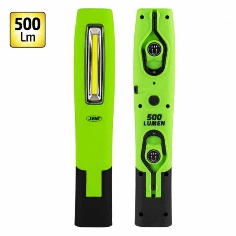 Lanterna de lucru portabila cu baza articulata JBM, 500 lumeni
