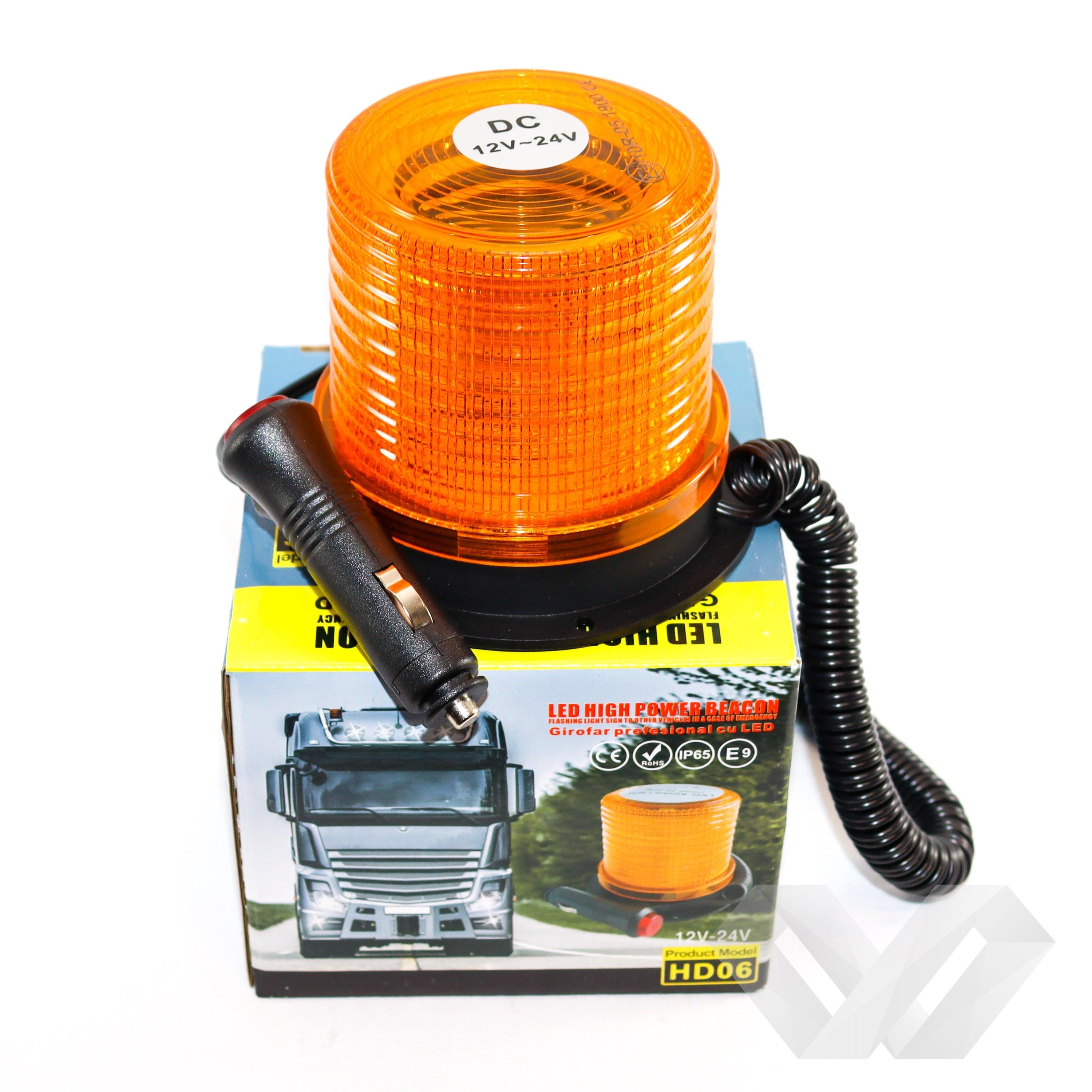 Girofar LED, 12V/24V