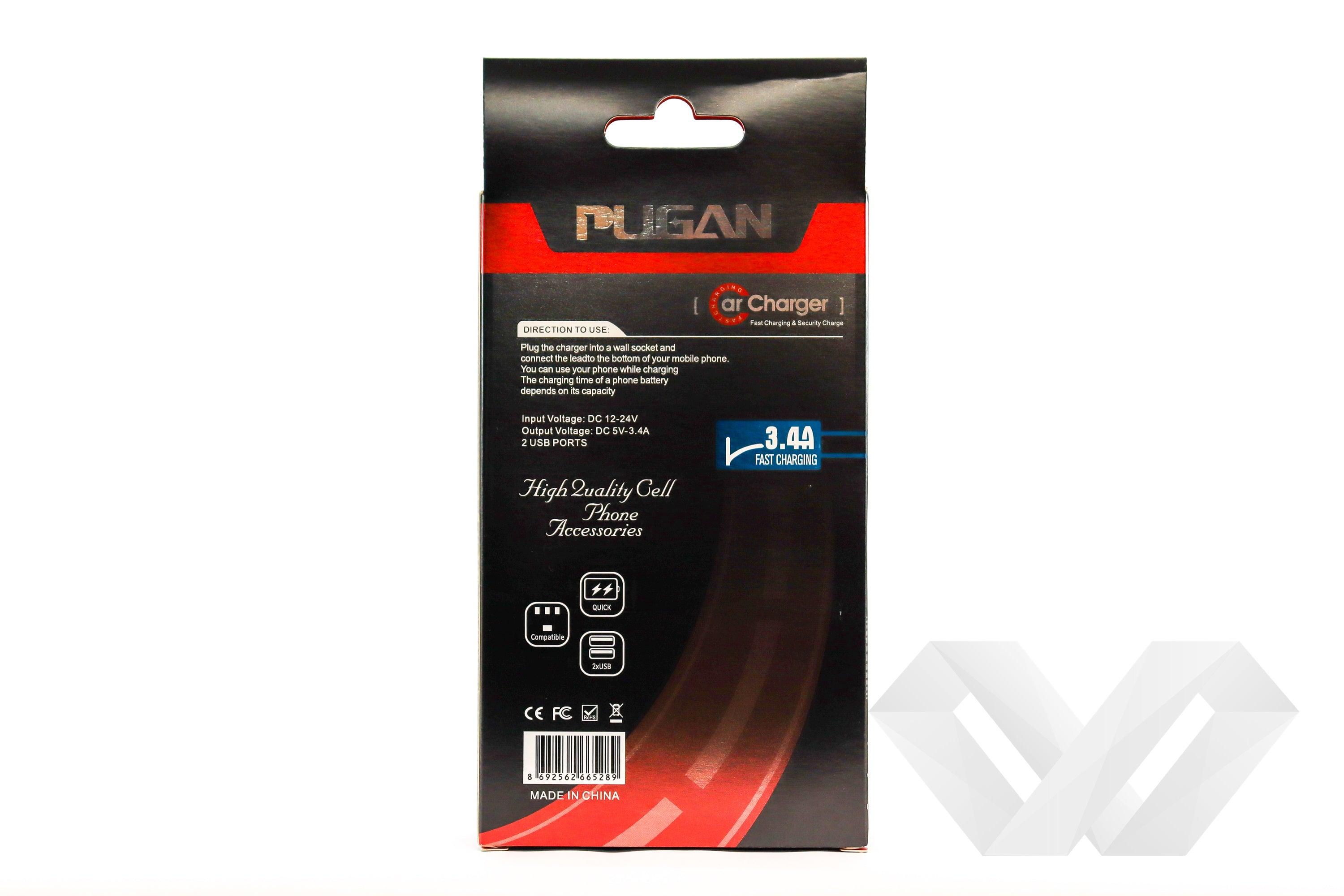 Incarcator auto 3in1 fast charge, 3.4A