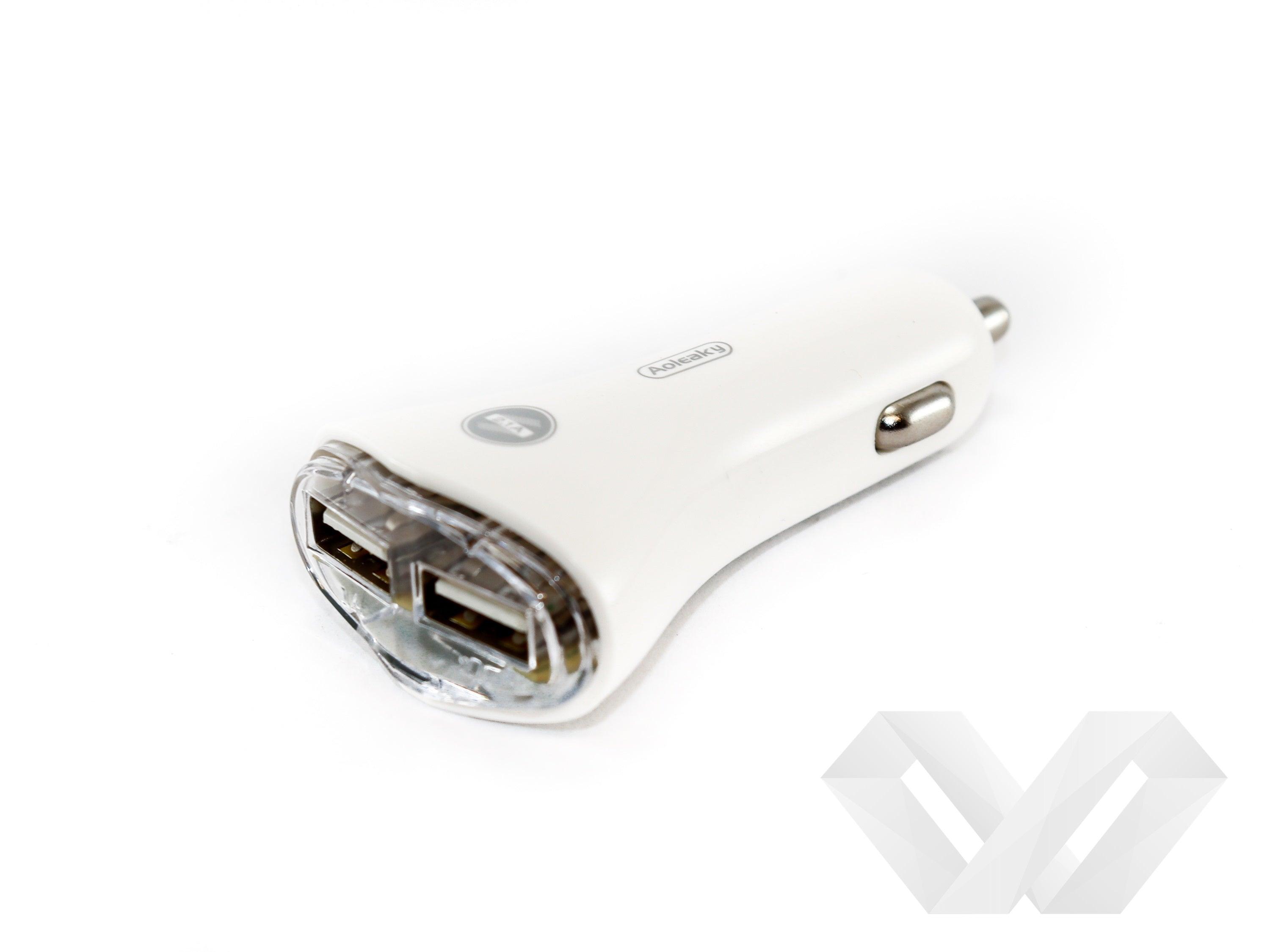 Incarcator auto dublu USB fast charge, 2.1A