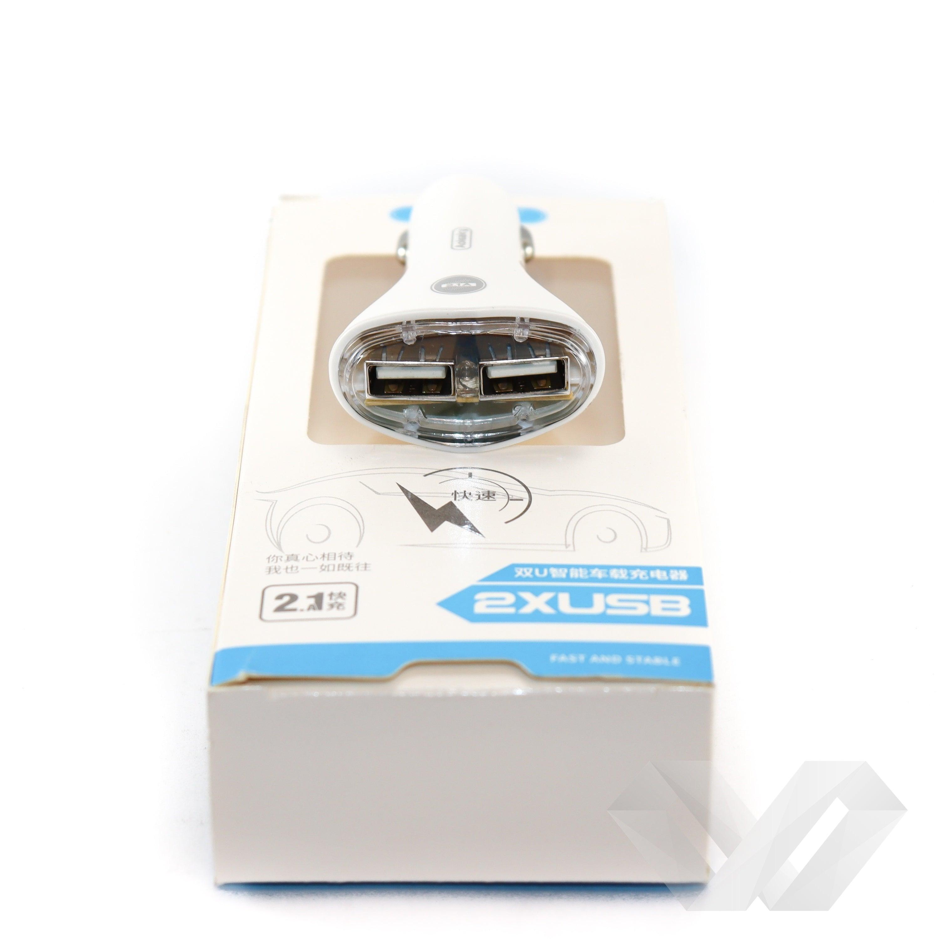 Incarcator auto dublu USB fast charge, 2.1A