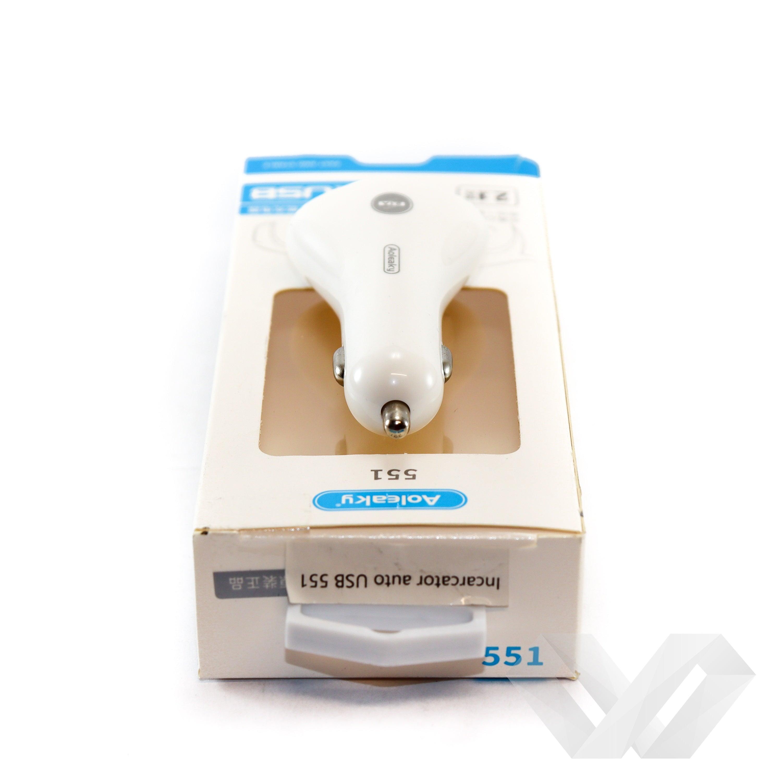 Incarcator auto dublu USB fast charge, 2.1A