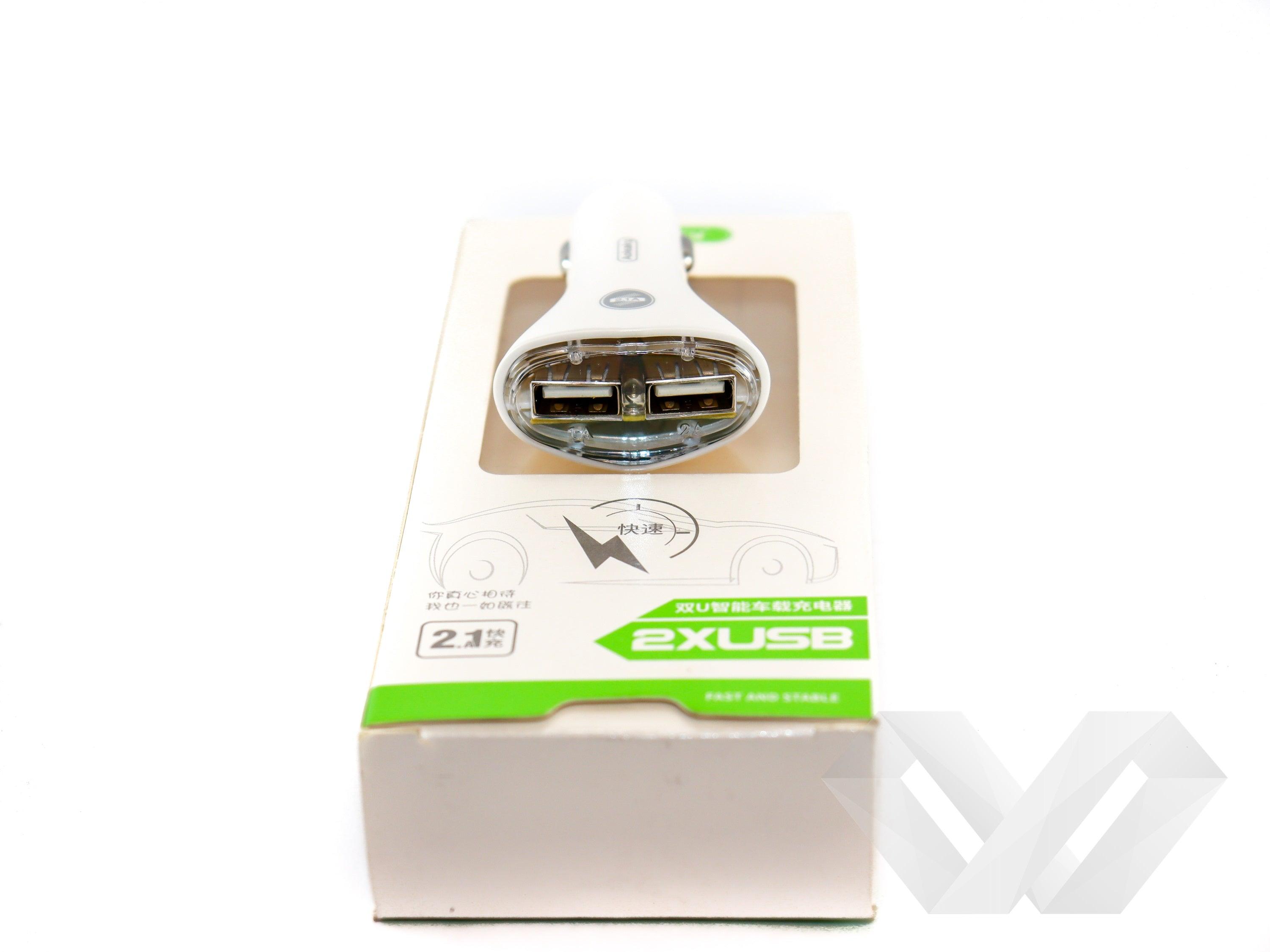 Incarcator auto dublu USB fast charge, 2.1A