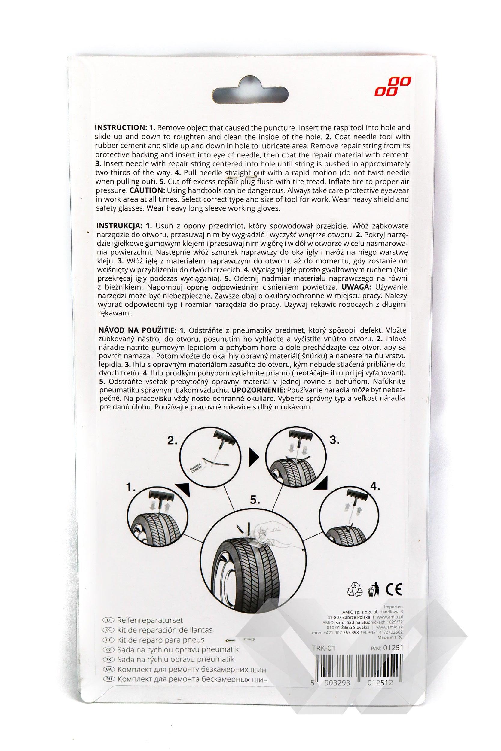 Kit profesional reparare pana