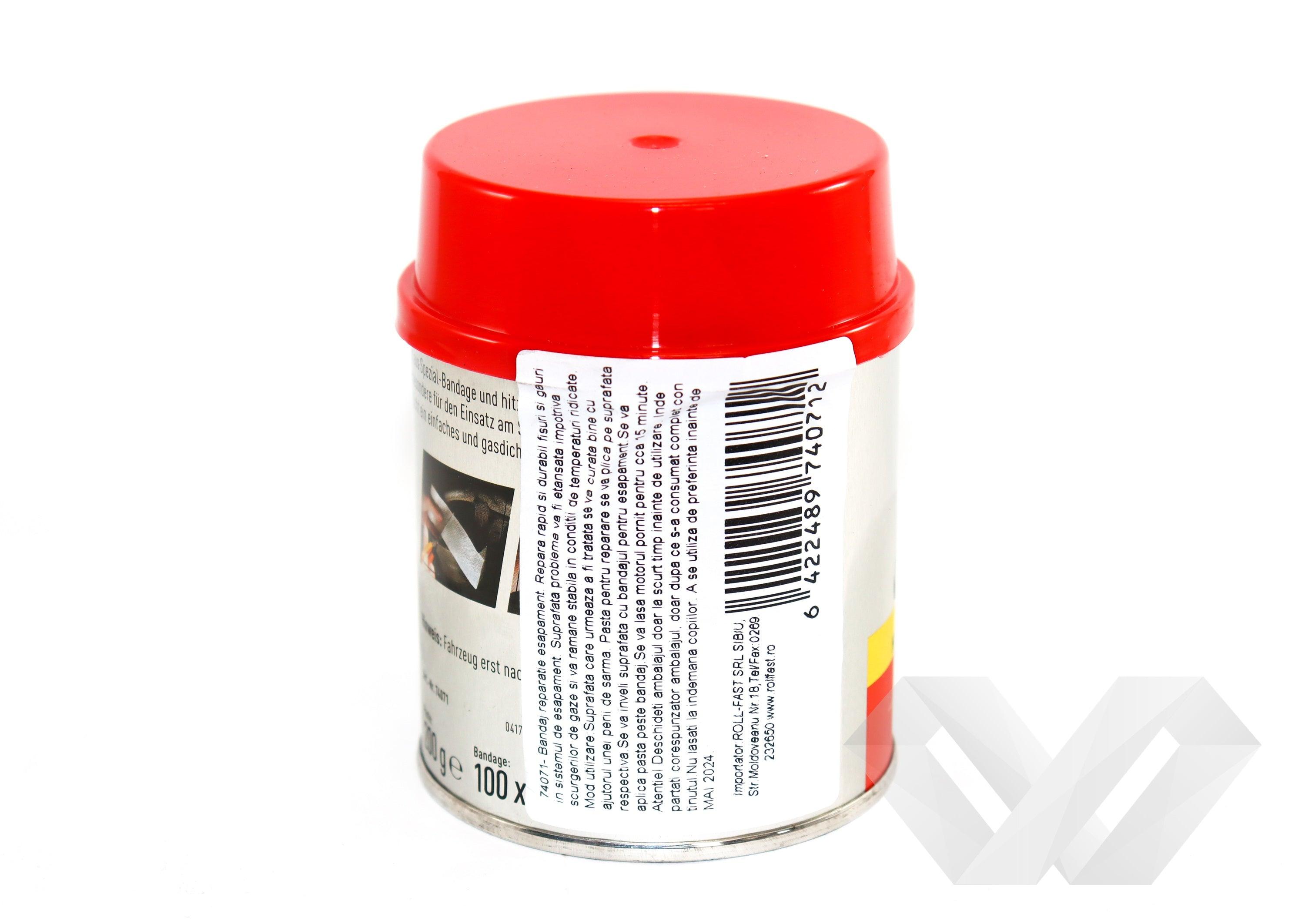 Kit reparatie esapament Nigrin, 100x6cm 200g