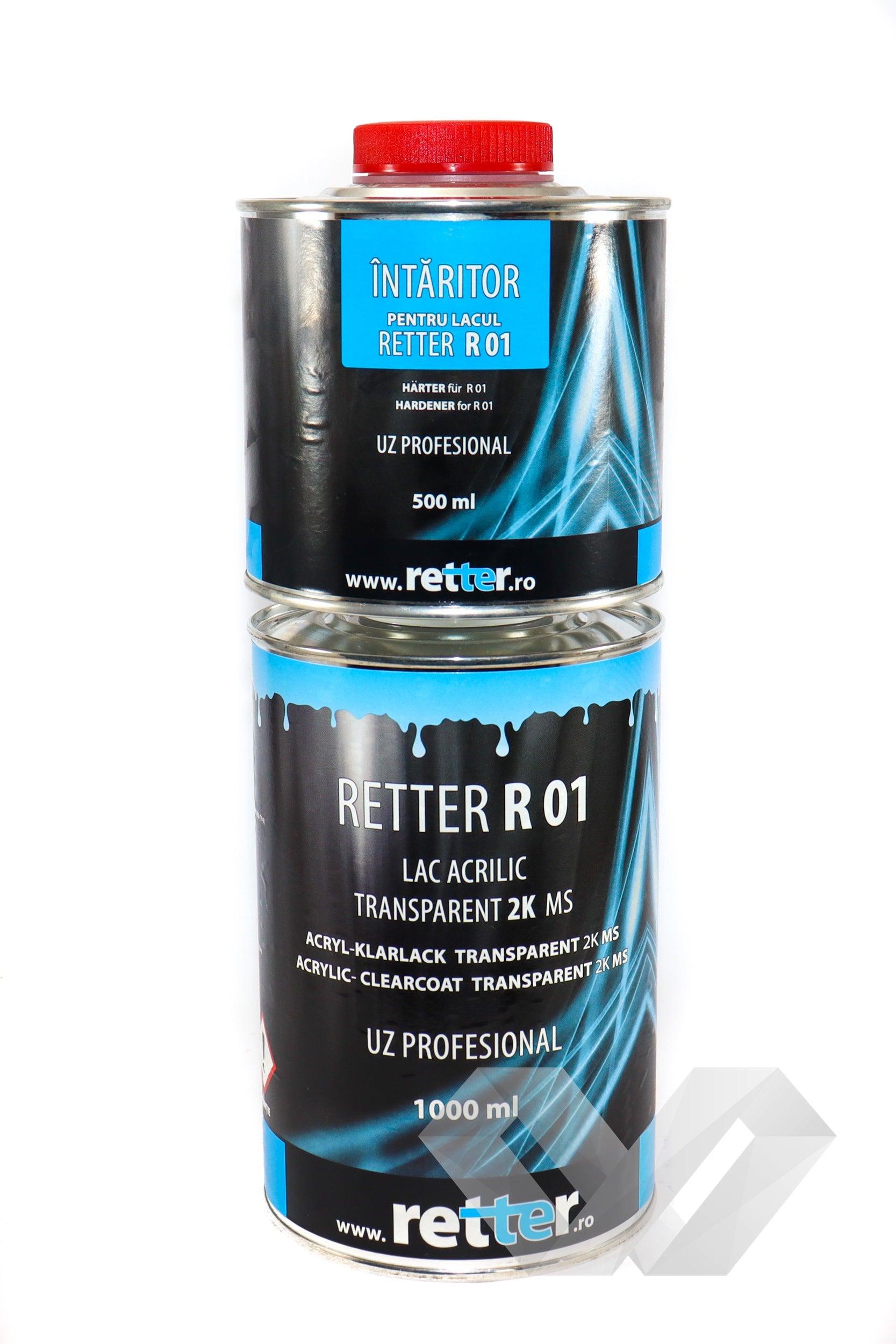 Lac acrilic transparent Retter R 01, 1000ml