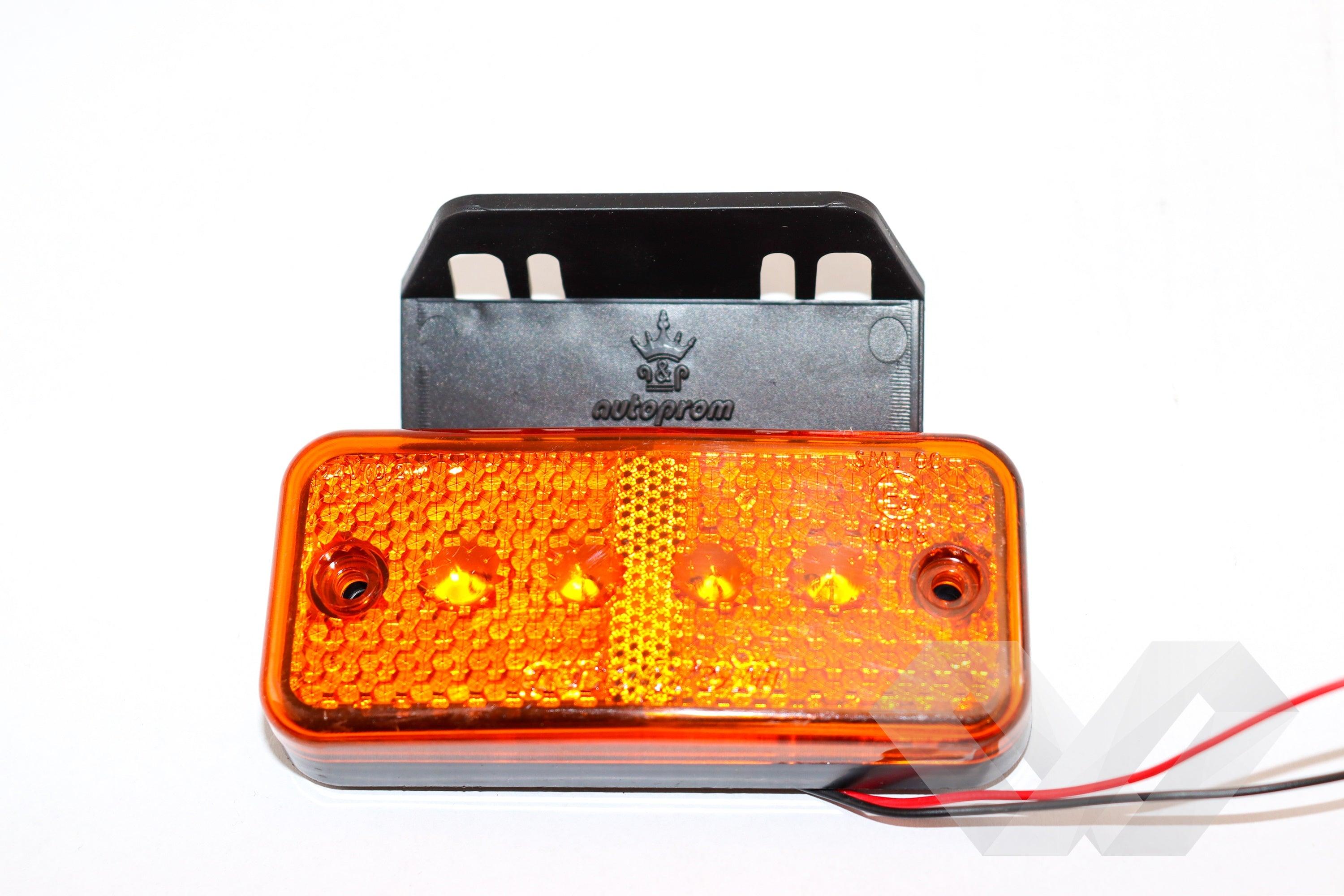 Lampa gabarit galbena LED, 12V/24V