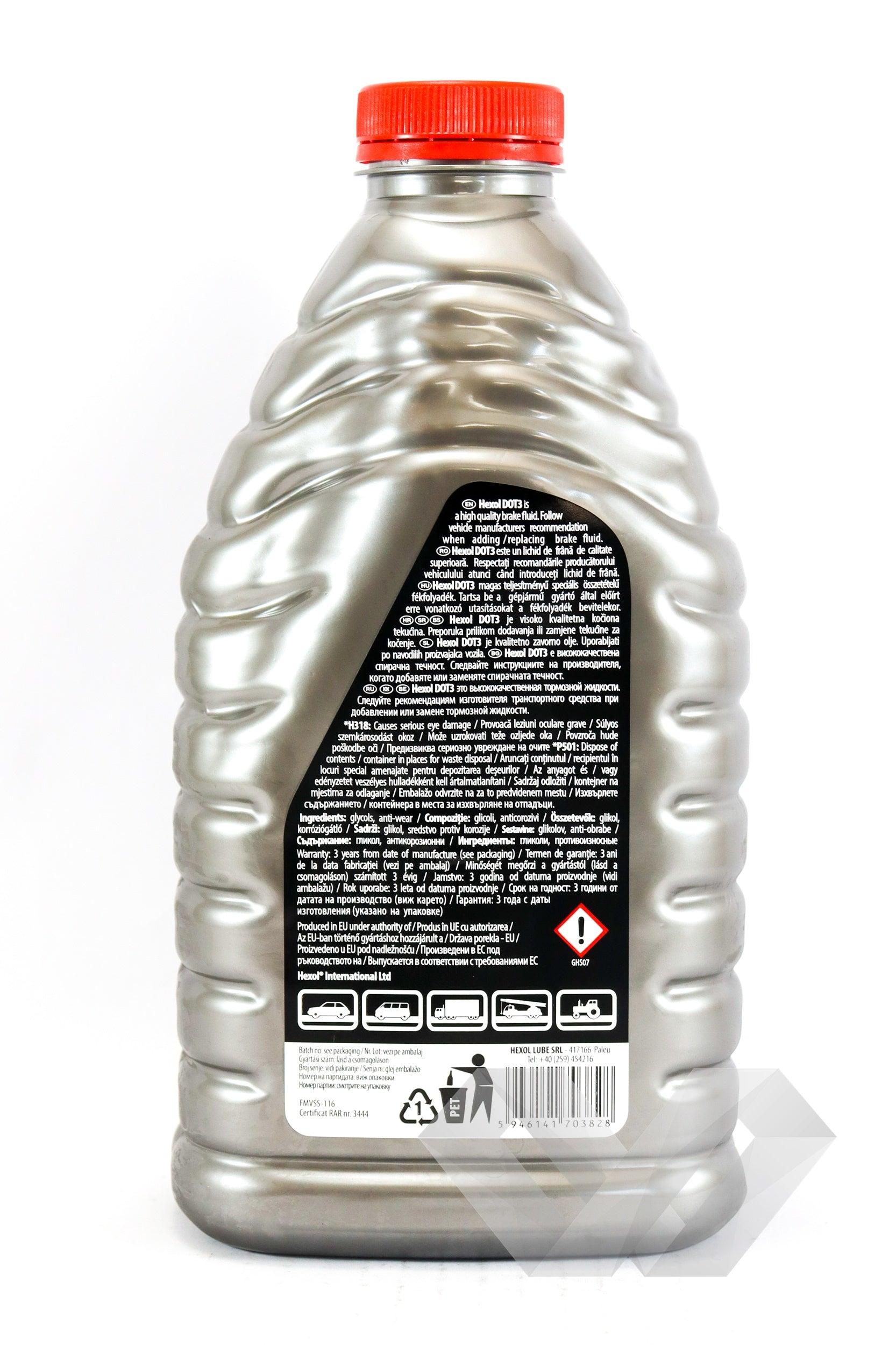 Lichid de frana Dot 3 Hexol