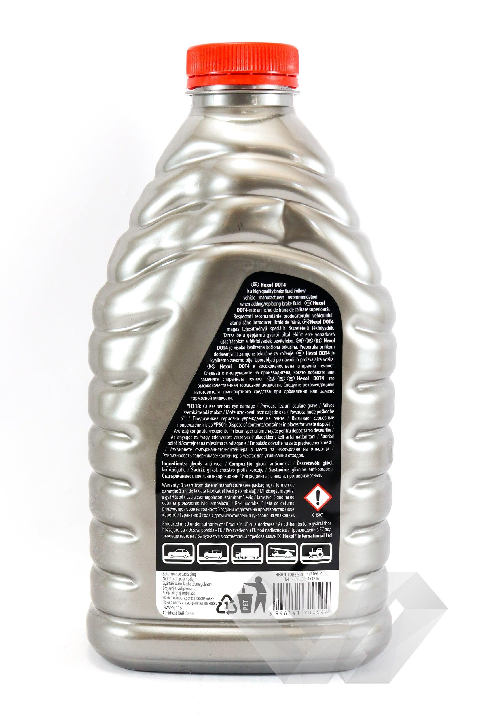 Lichid de frana DOT4 Hexol