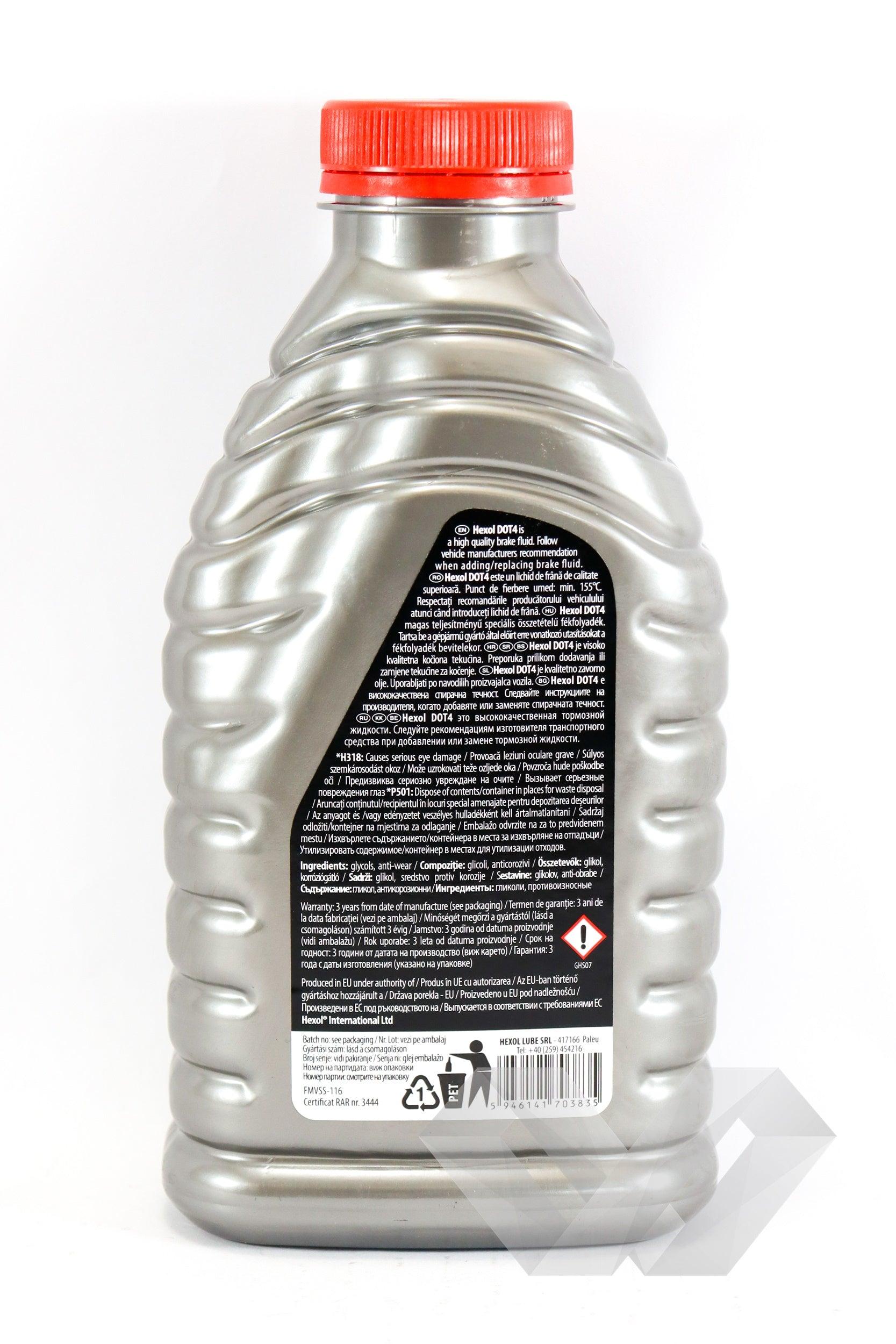 Lichid de frana DOT4 Hexol