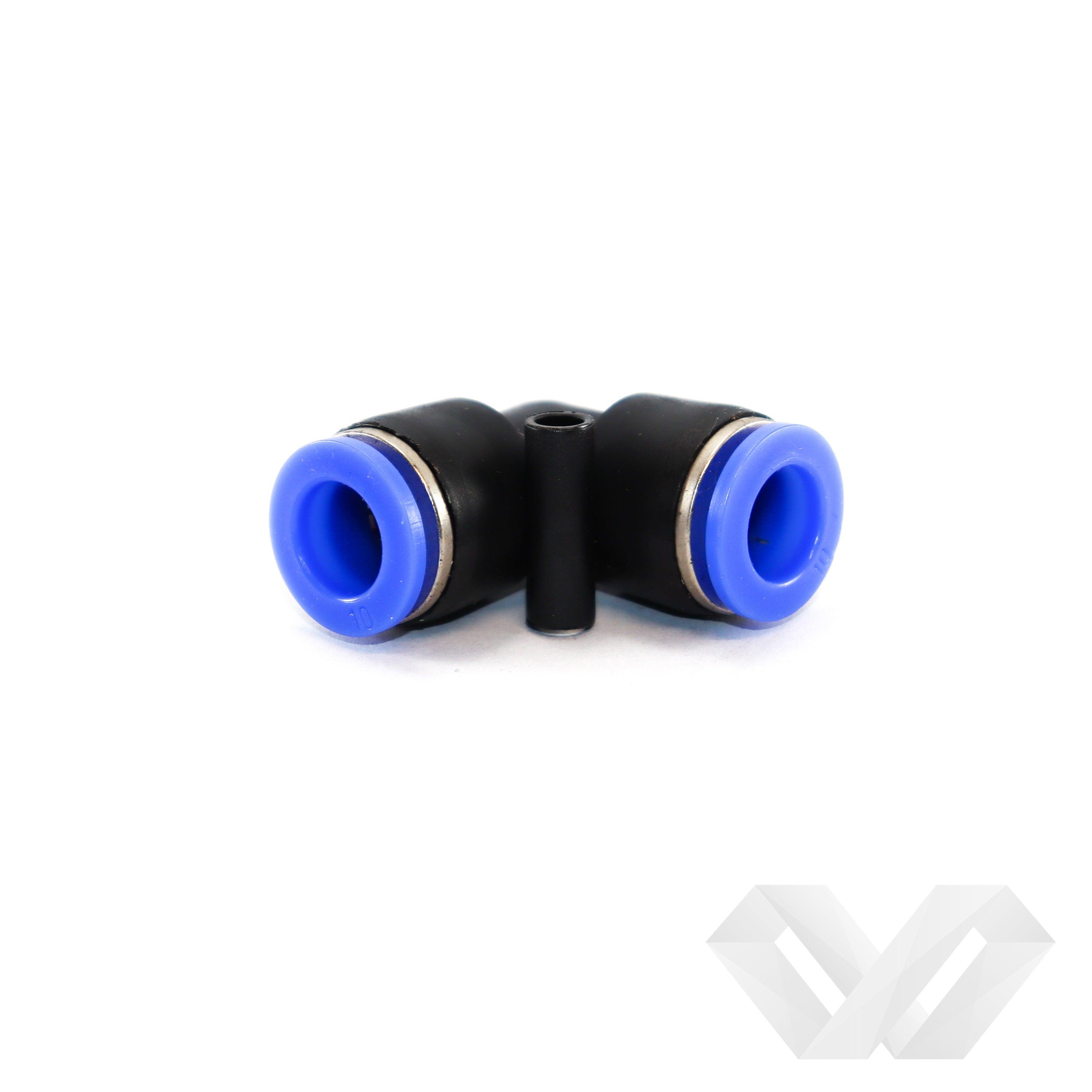 Mufa cupla rapida cotita, 8mm