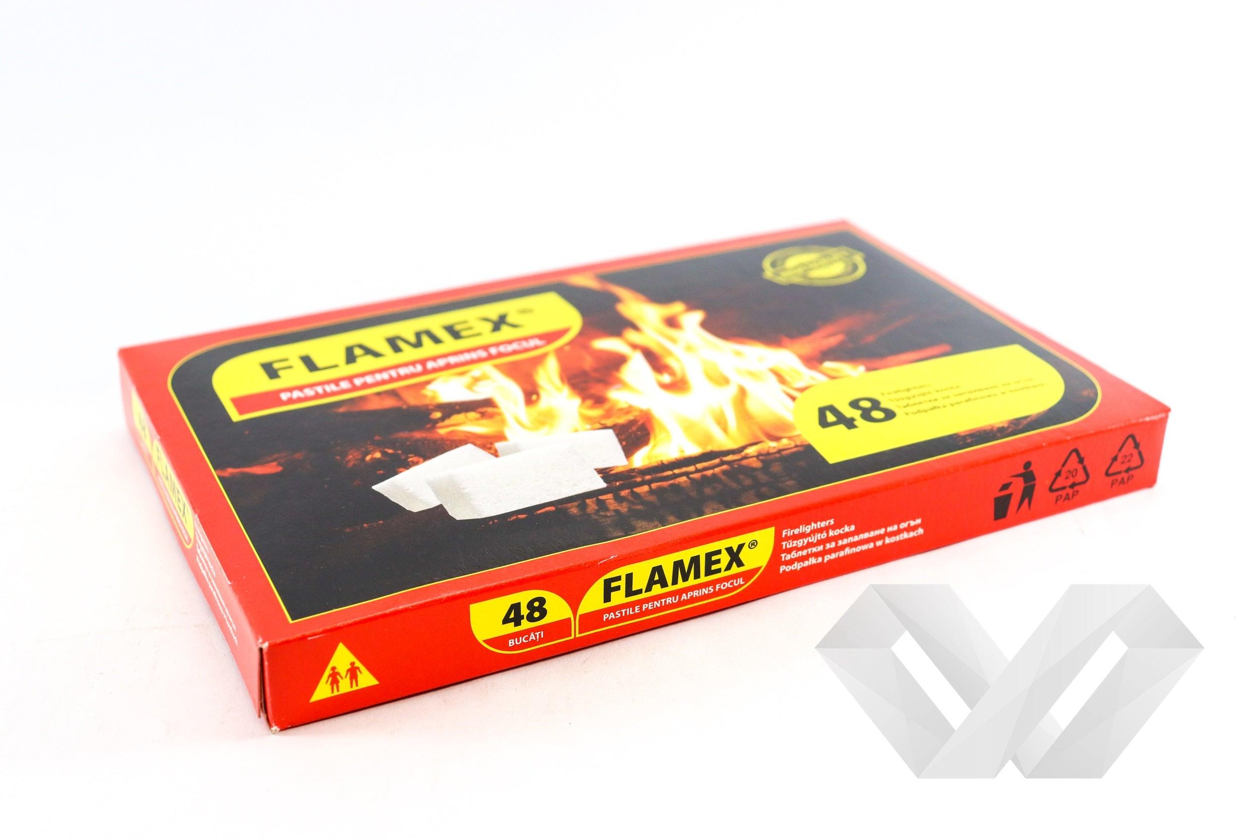 Pastile aprins focul Flamex, 48buc