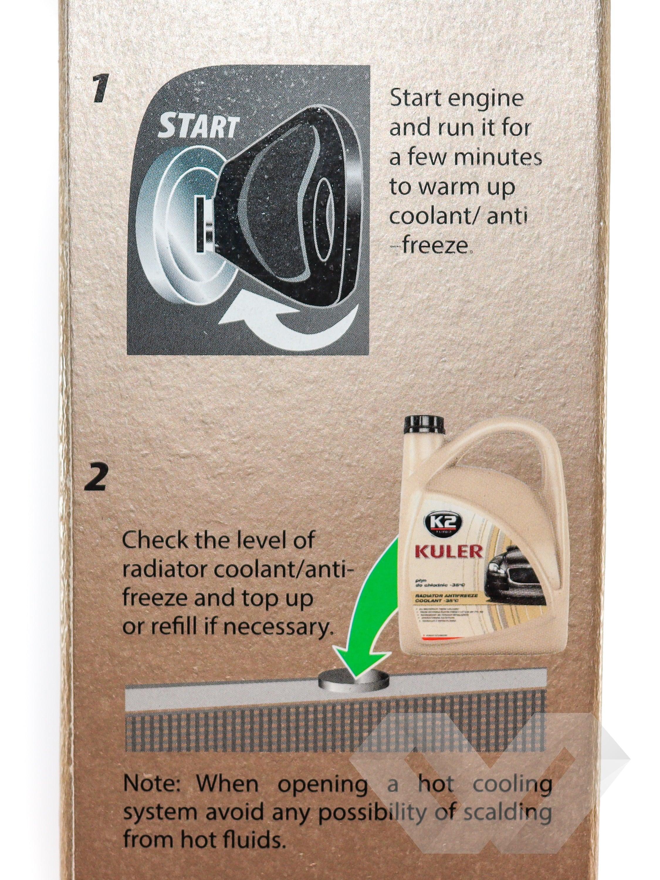 Praf etansare radiator K2, 18.5g