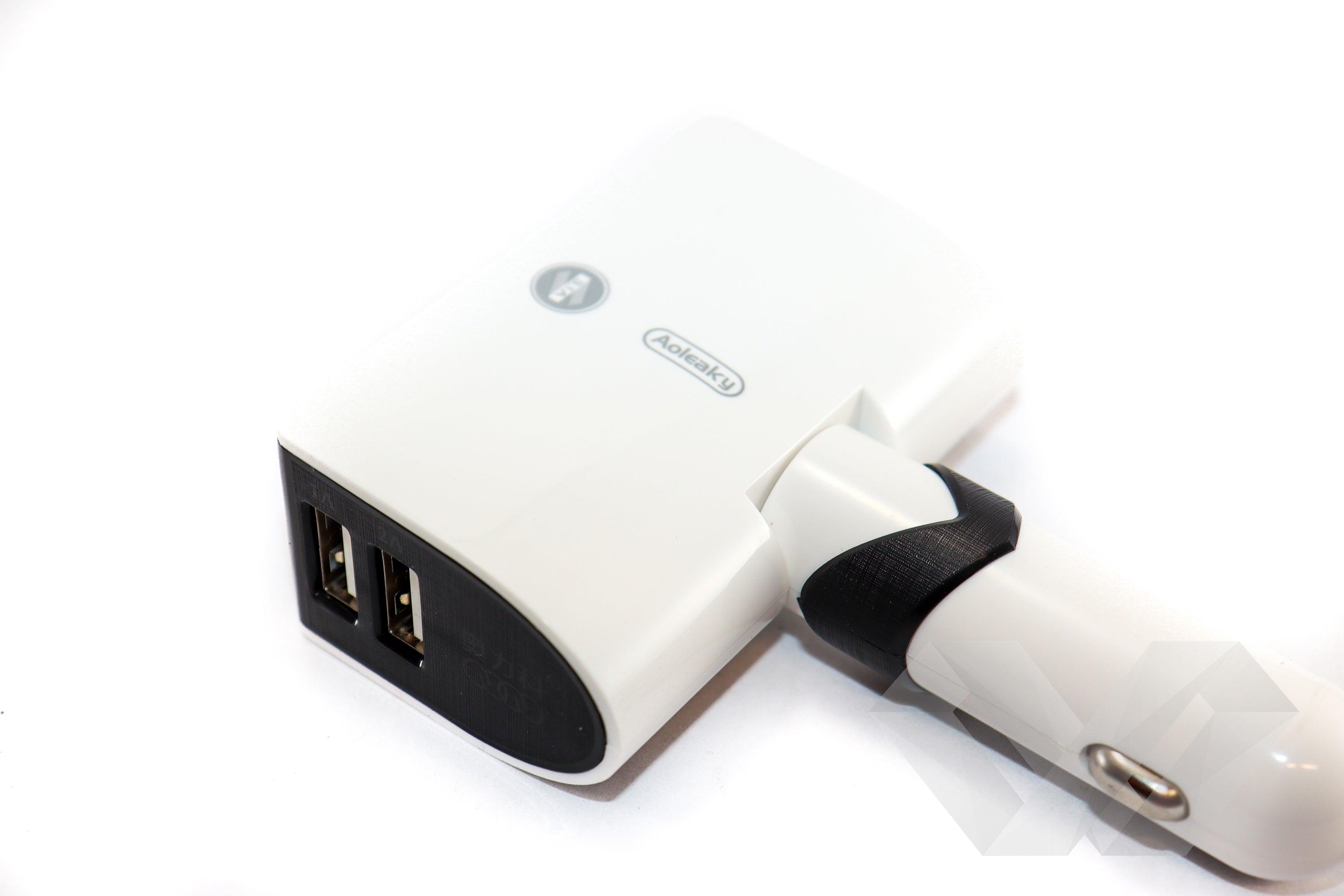 Priza auto dubla cu USB, 3.1A