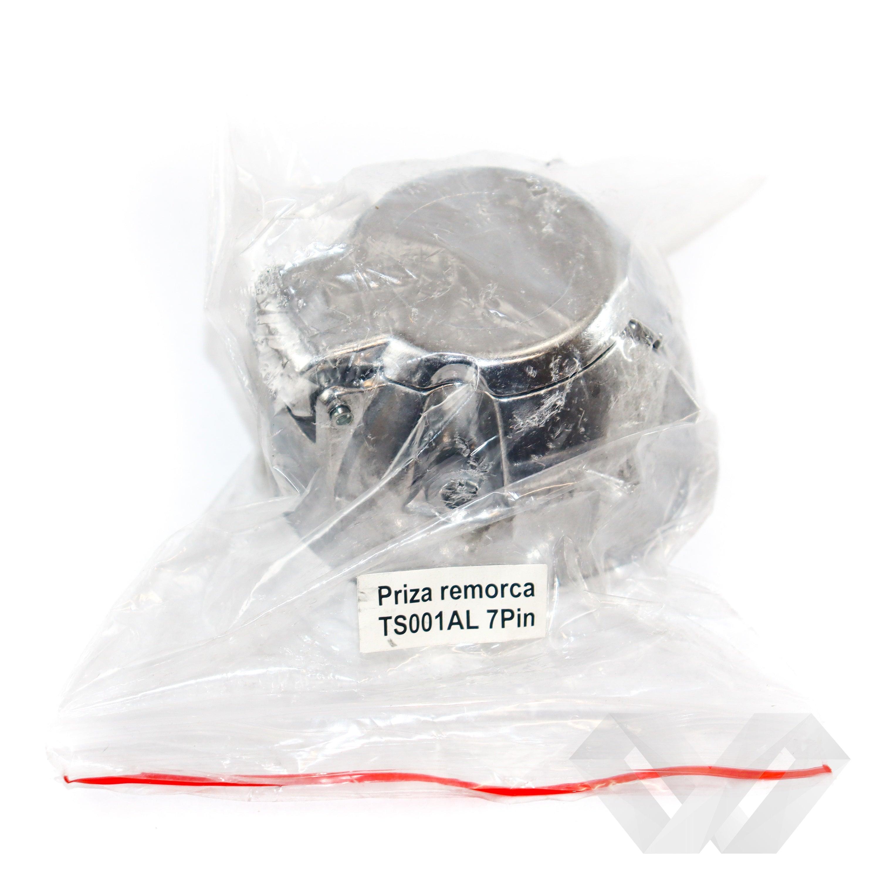 Priza remorcare, metalica, 7 pini