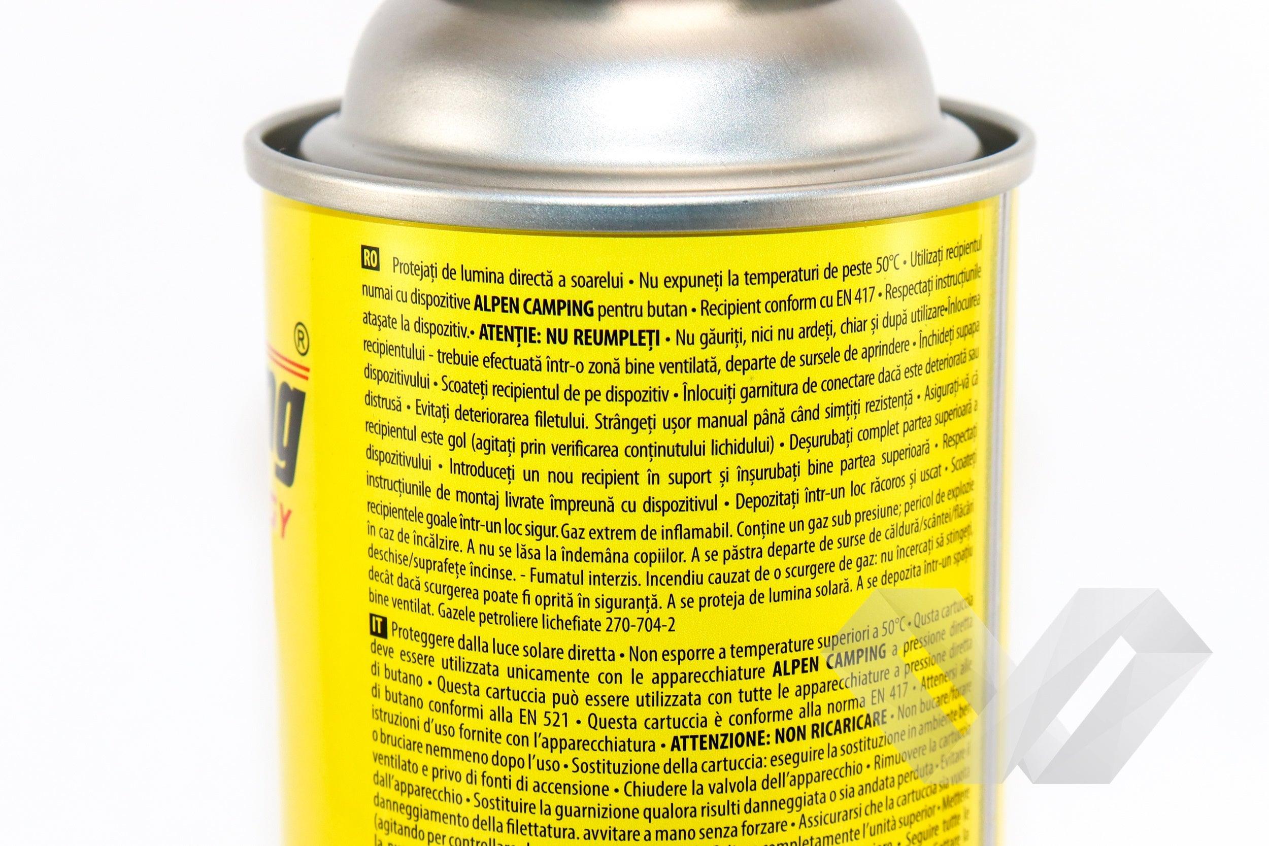 Rezerva gaz butan Alpen, 400ml