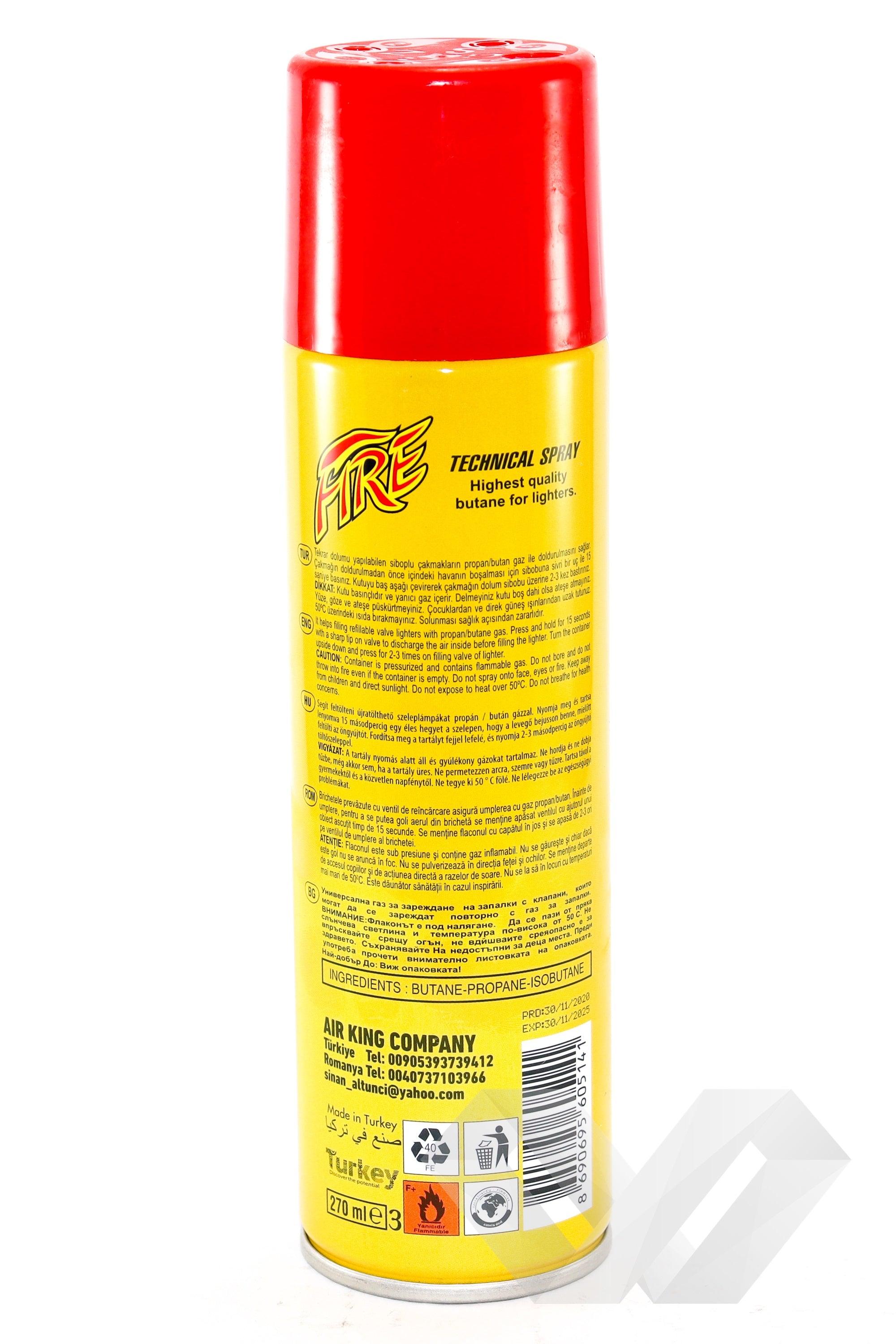 Rezerva gaz butan pentru bricheta, 270ml