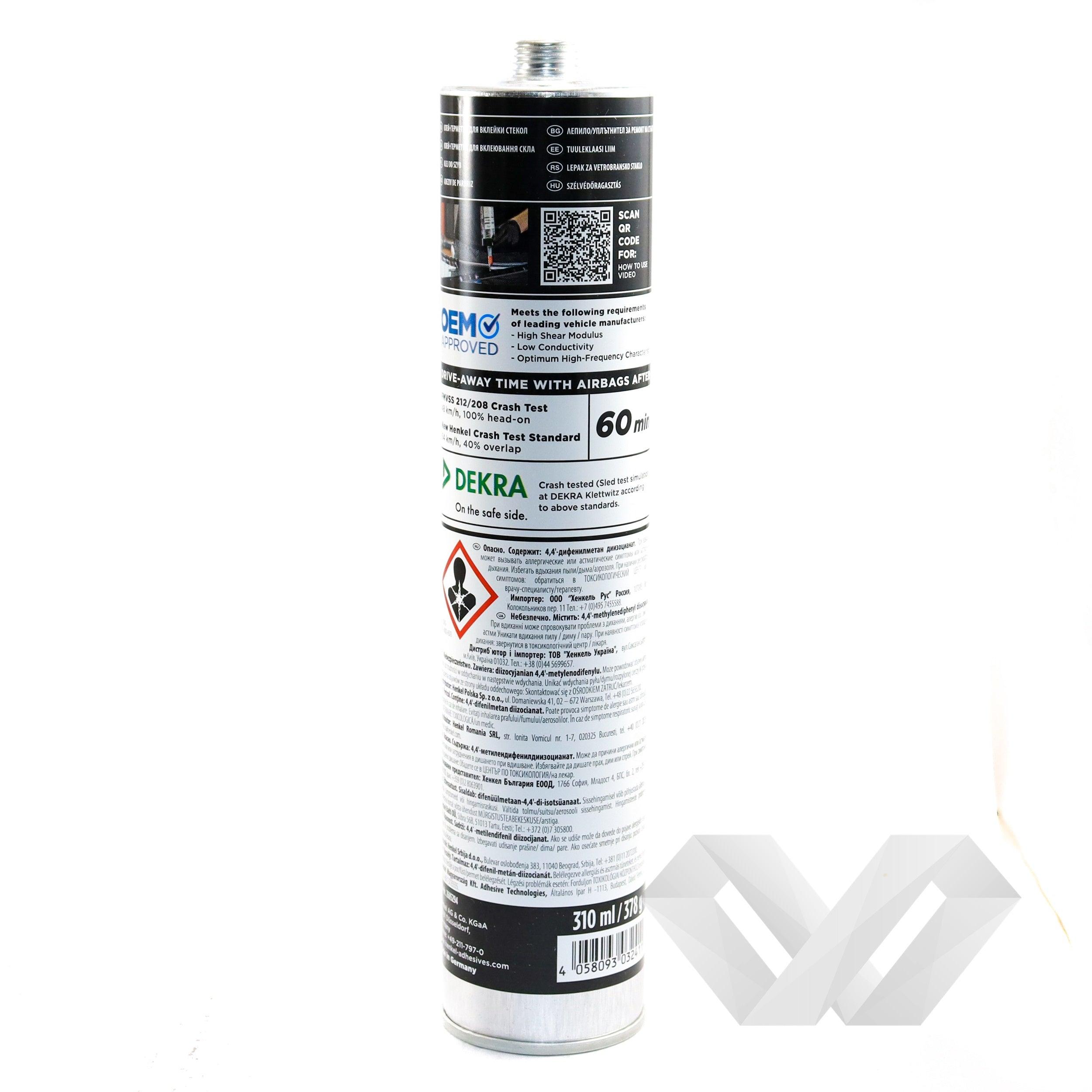 Set adeziv pentru parbriz Teroson Bond 120